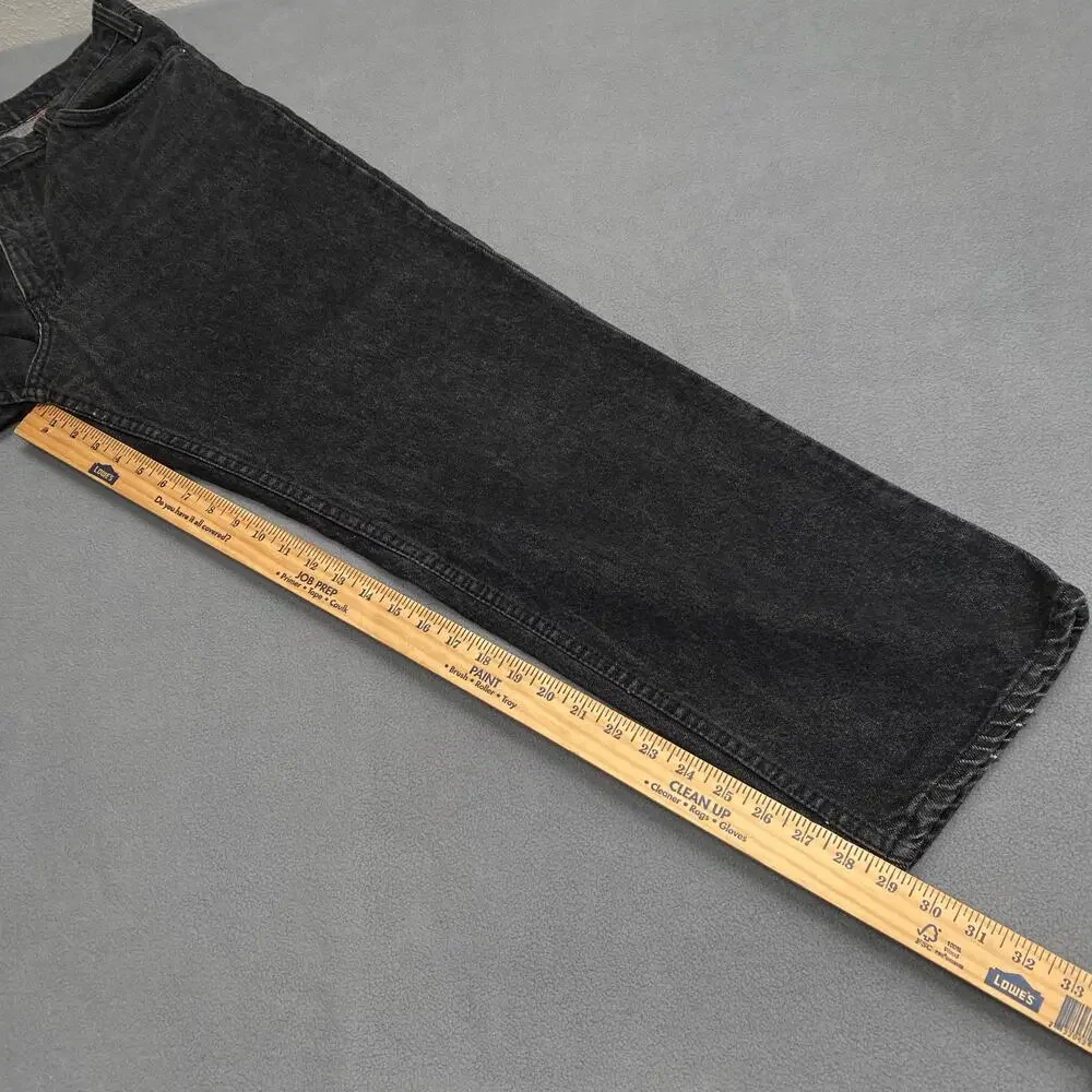 Vtg 80s Levis 540 Jeans Leather Tab‎ Mens Black Relaxed Straight USA No Size Tag